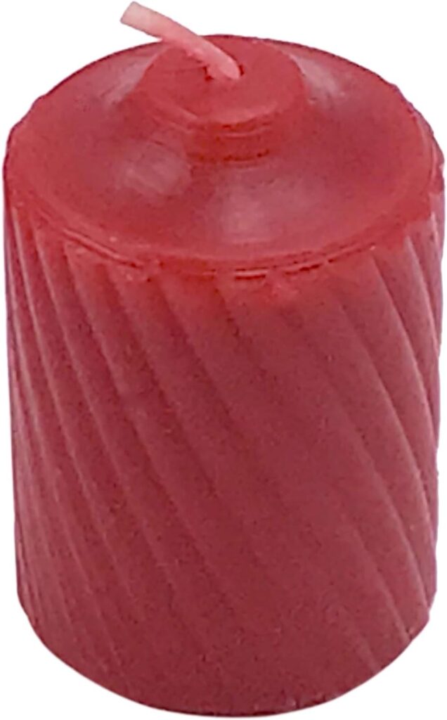General Wax 15 Hour Scented Votive Candles 20 Candles Per Box with Texured Finish (Red Spice Scent) General Wax 15 Hour Scented Votive Candles 20 Candles Per Box with Texured Finish (Red Spice Scent)