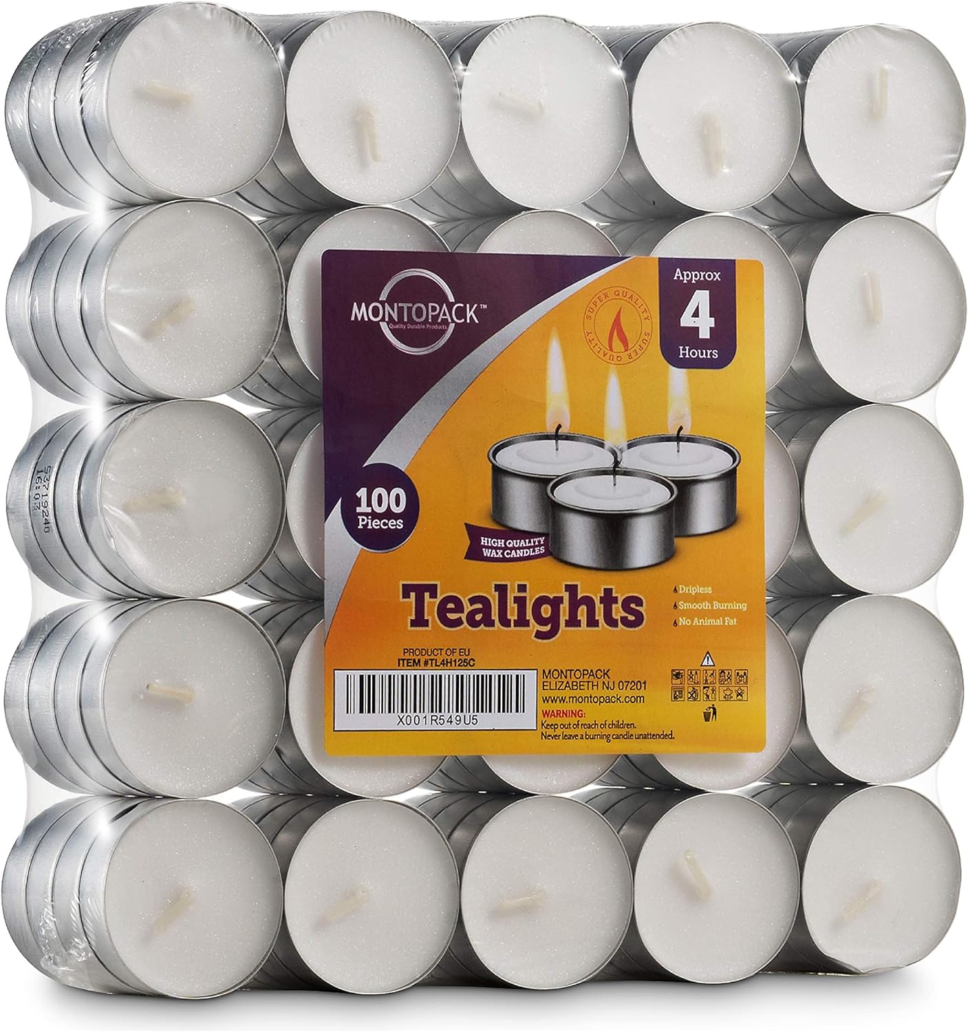 MontoPack Mini Tealight Candles Review