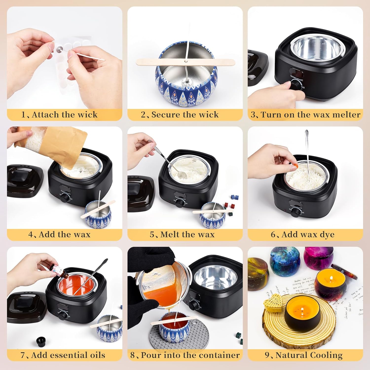 DANIAU Candle Making Kit Review