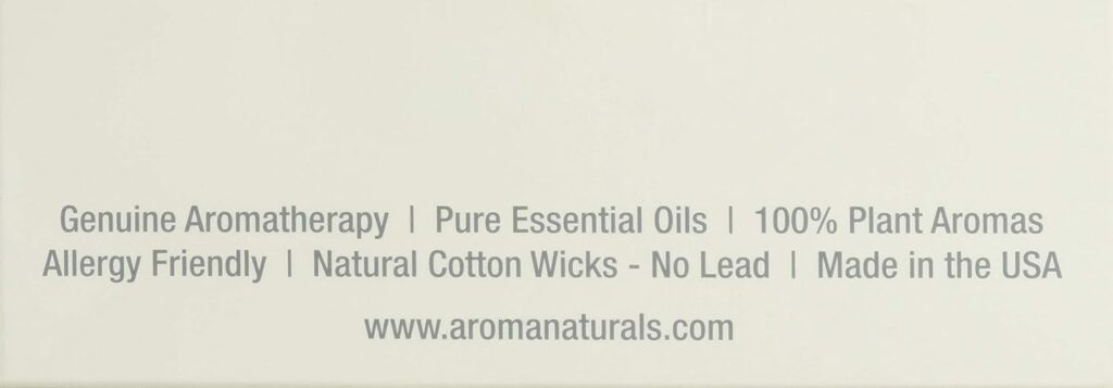 Aroma Naturals Votive Candles Essential Oil Orange Scented, Lavender and Tangerine, 6 Count Aroma Naturals Votive Candles Essential Oil Orange Scented, Lavender and Tangerine, 6 Count
